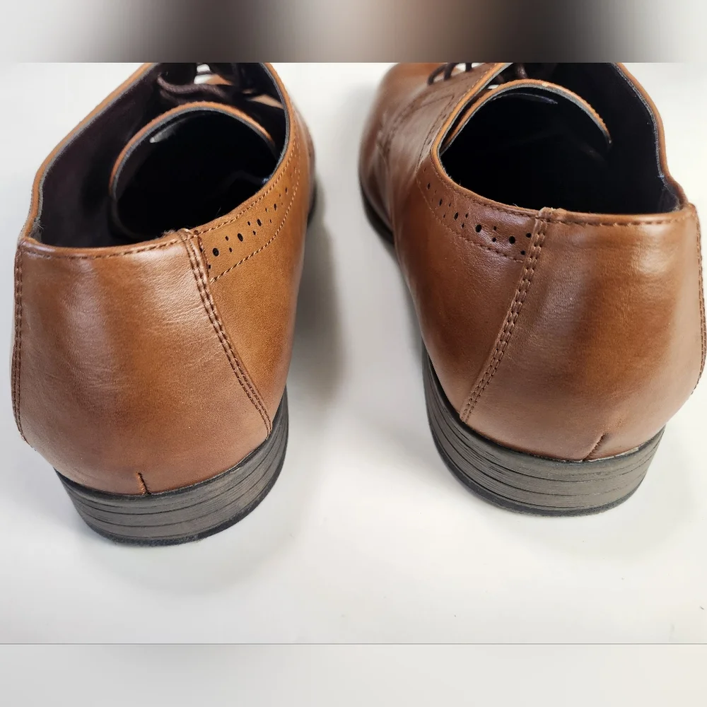 JOUSEN Milan Men's Oxford Plain Toe Career Office Dress Shoes Size 14